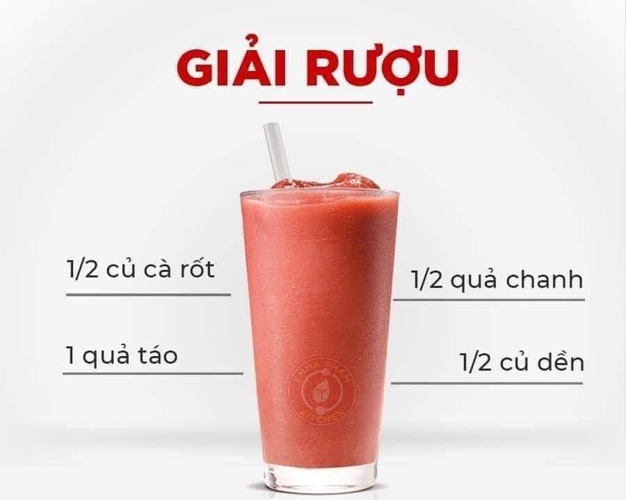 Giải rượu - 8 loại nước uống có công dụng cực kì hay 900x719